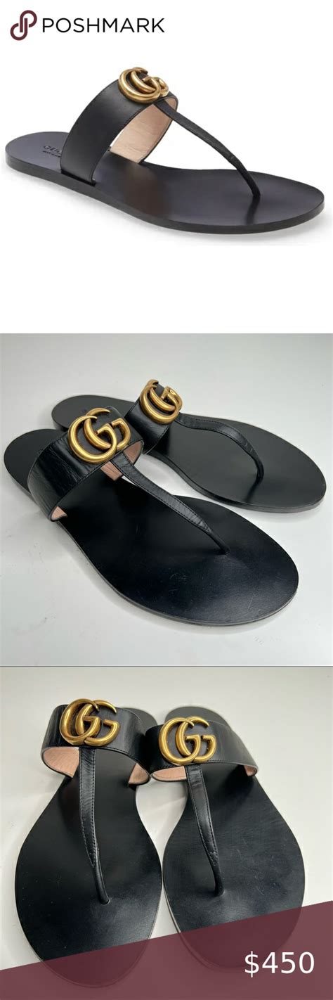 gucci gg t-strap sandal|Gucci sandals original.